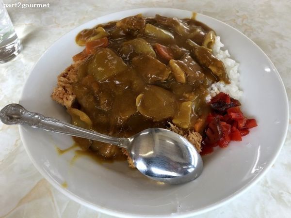 「カツカレーライス 並 (800円)」@源氏食堂の写真