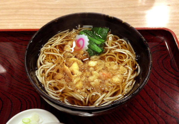 「たぬきそば(600円)」@ゆたかの写真