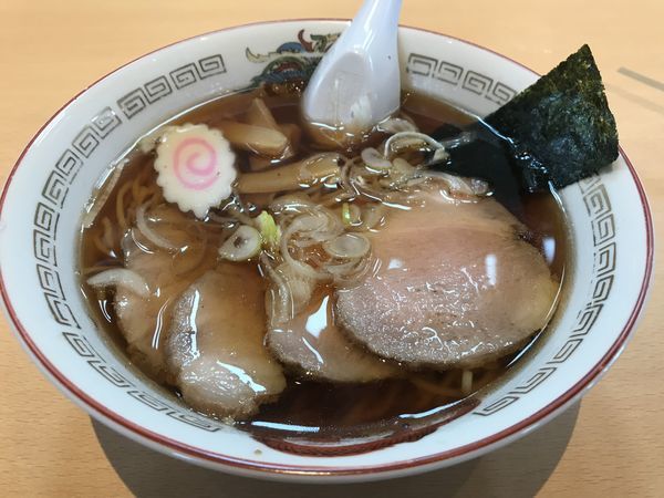 「チャーシューメン 600円」@からすや食堂の写真