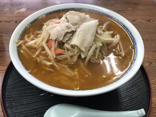 「もやしラーメン 700円」@双葉食堂の写真