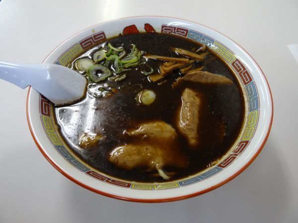 「ラーメン(しょうゆ・こってり 大盛)　750+100円」@ラーメン 蜂屋 5条創業店の写真