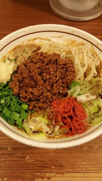 「タンタンまぜそば」@麺 酒 やまのの写真