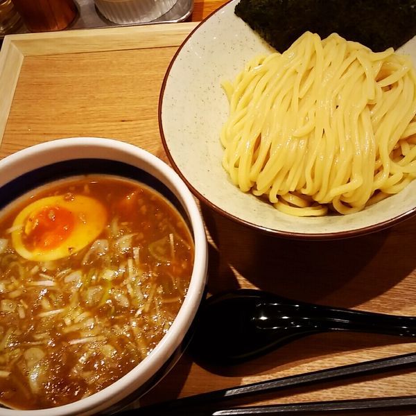 「佐貫すたいるつけめん（プレオープン価格）５００円」@龍ヶ崎 中華蕎麦 吉辰の写真
