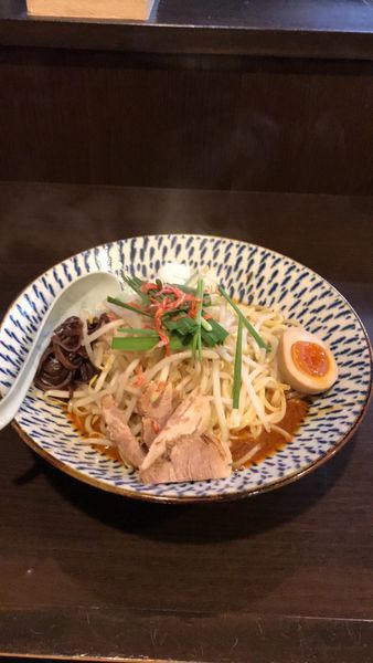 「エビ辛まぜそば」@ラーメン 喰拳の写真
