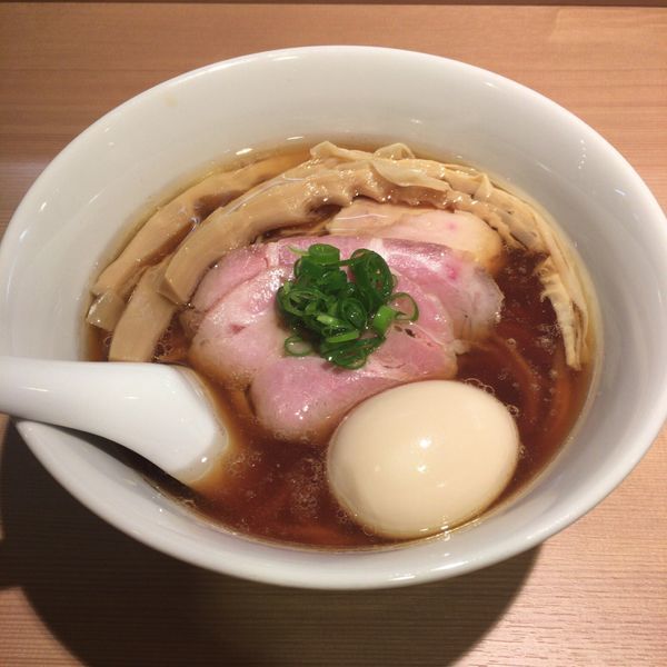 「特製醤油らぁ麺 1,000円」@らぁ麺 はやし田 新宿本店の写真
