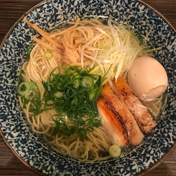 「あっさり鶏そば」@鶏そば 一瑳の写真