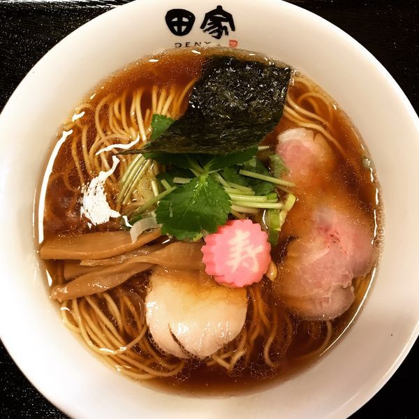 「あごそば」@中華そば 田家 本店の写真