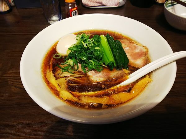 「味玉生姜醤油そば」@花笑み中華そば かれんの写真