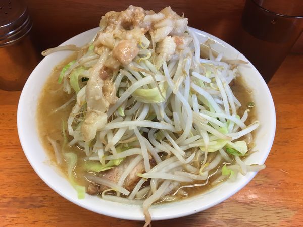 「小ラーメン(ニンニク・アブラ)」@ラーメン二郎 立川店の写真