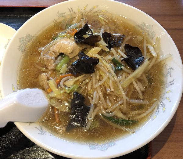 「もやしそばセット（￥780）」@古寿茂 大森店の写真