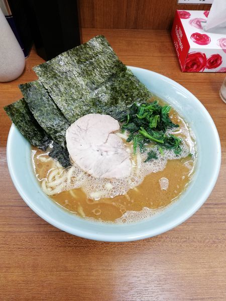「ラーメン」@横浜ラーメン 武蔵家 北千住店の写真