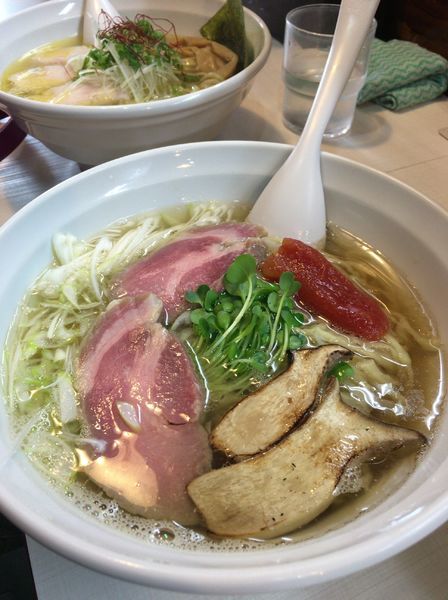 「【限定】牛脂を使った塩らぁ麺 ８５０円」@桜台らぁ麺 美志満の写真