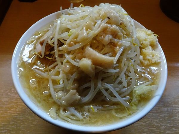 「禁断の果実（850円）ニンニクアブラ」@豚星。の写真