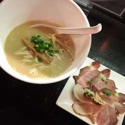 濃厚 鶏SOBA塩(並.肉増し)