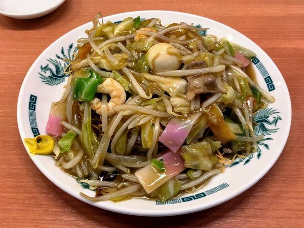 「カタヤキソバ」@日高屋 祖師ヶ谷大蔵店の写真