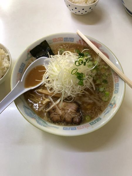 「ラーメン大盛り白ネギ」@中華そば専門店 木八の写真