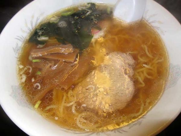 「ラーメン　500円」@大釜 本店の写真