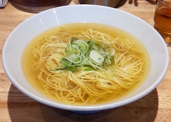 「かけそば 塩（大盛り）」@ふる川の写真