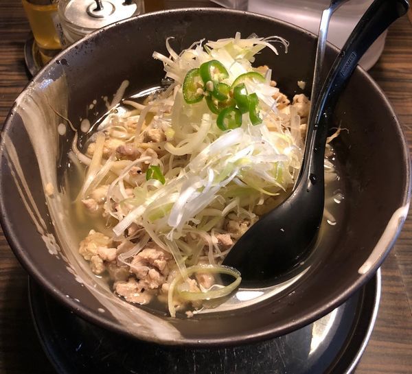 「青唐そば（中辛￥780）」@青唐爽麺ハルクの写真