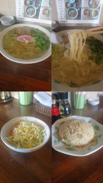 「『ランチBセット 塩(￥900)』」@ラーメン雅の写真