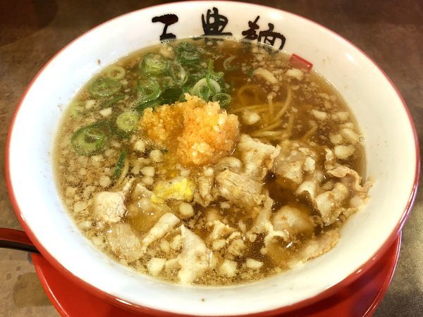 「みぞれ肉そば」@三豊麺 堺筋店の写真