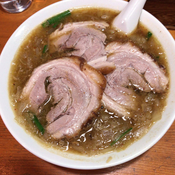 「味噌チャーシュ蘭州面 910円」@御食事処 やちよの写真