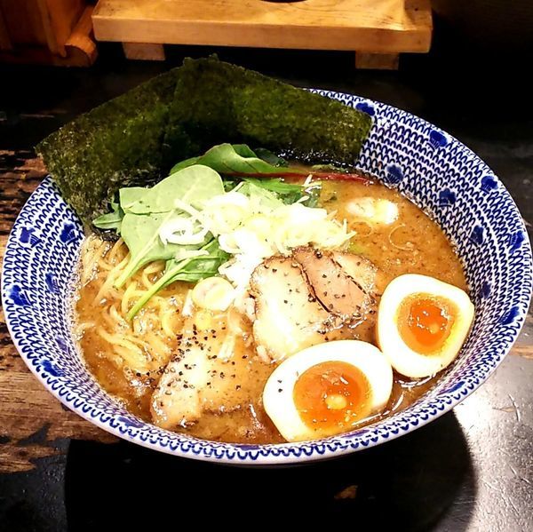 「特製豚骨魚介らぁめん」@上野 戸みら伊本舗の写真