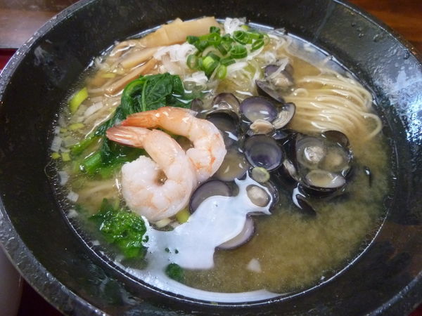 「【限定】しじみの味噌」@天然だしラーメン 潮の音の写真