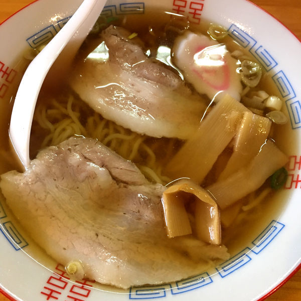 「醤油ラーメン 680円」@里山の食事処 山小屋亭の写真