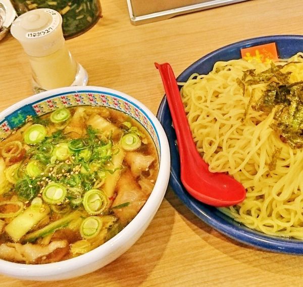 「つけ麺(温麺)2.5玉」@どうとんぼり神座 新宿店の写真