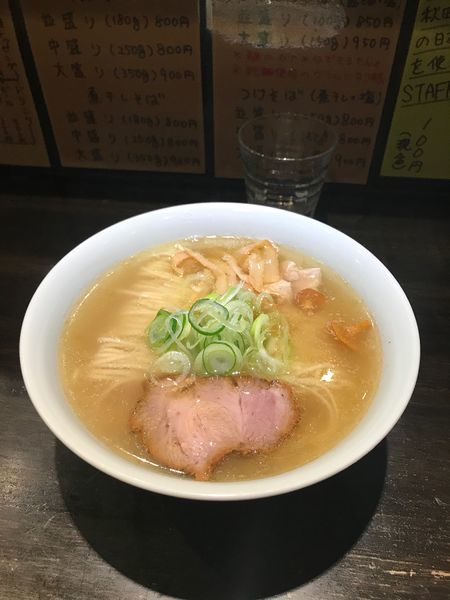 「稲庭中華そば」@中華そば しながわの写真