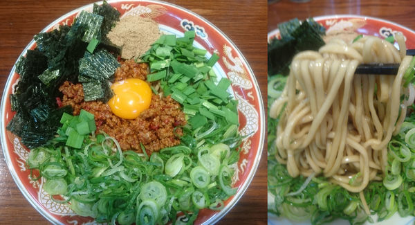 「台湾まぜそば」@ラーメンかなやの写真