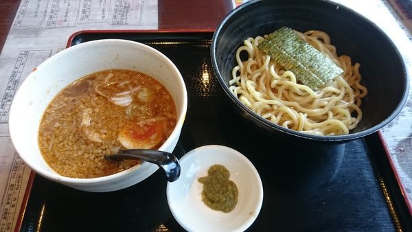 「柚子胡椒つけ麺（並）」@らーめん えん者の写真