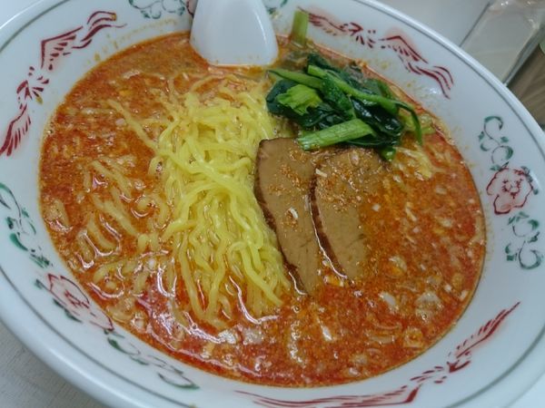 「たんたんめん ちょっと大盛」@山水苑の写真