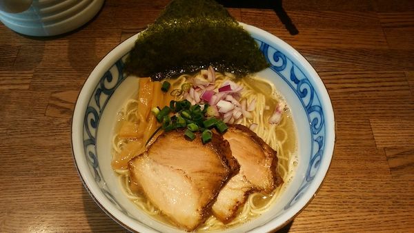 「淡麗煮干しそば(850円)」@らー麺屋 バリバリジョニーの写真