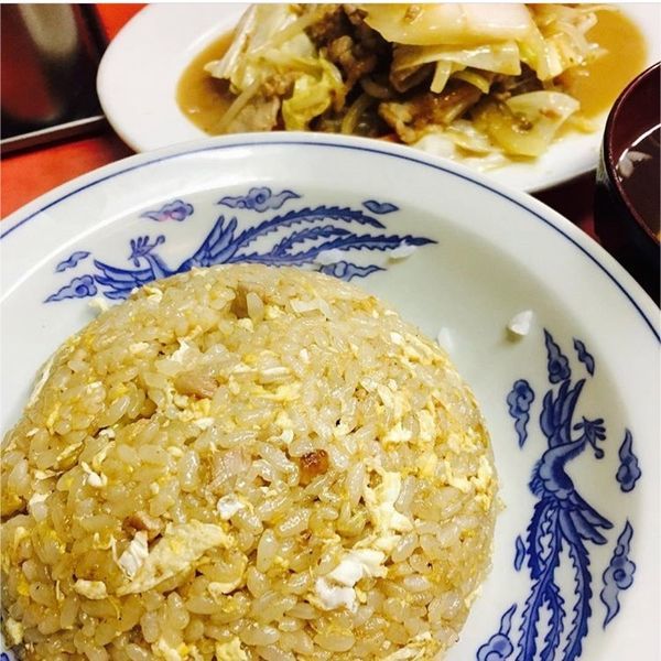 「肉味噌炒めと炒飯」@豊龍の写真