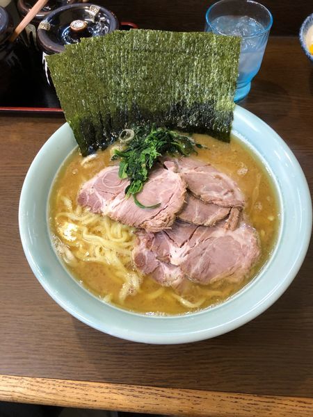 「ラーメン大   チャーシュー、海苔増し   麺固め  味濃いめ」@寿々㐂家の写真