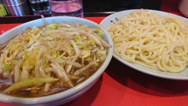 「やさいつけそば」@丸長 目白店の写真