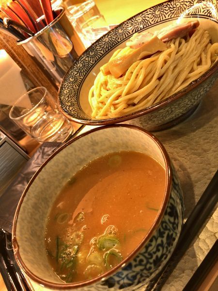 「濃厚つけ麺」@濃厚鶏そば 葵の写真