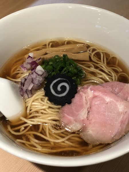 「のどぐろそば」@らぁ麺 はやし田 新宿本店の写真