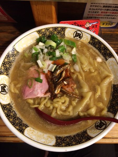 「すごい煮干ラーメン」@すごい煮干ラーメン凪 新宿ゴールデン街店 本館の写真