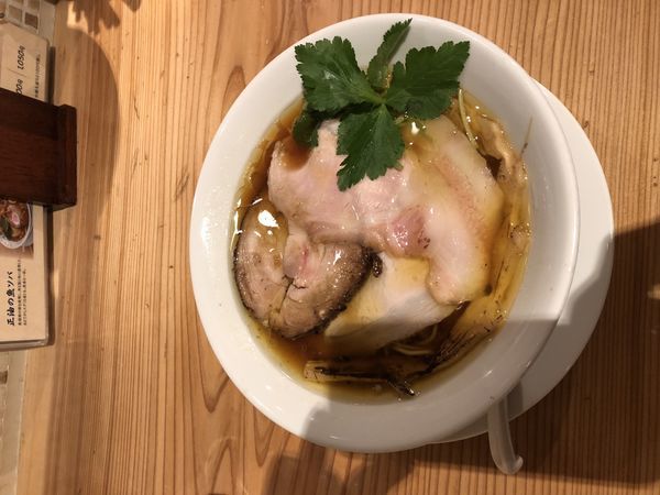 「醤油の純鶏ソバ」@自家製麺 うろたの写真