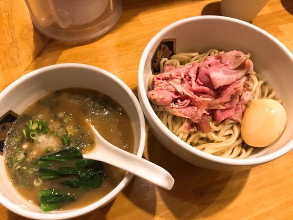 「濃厚真鯛つけ麺」@真鯛らーめん 麺魚の写真