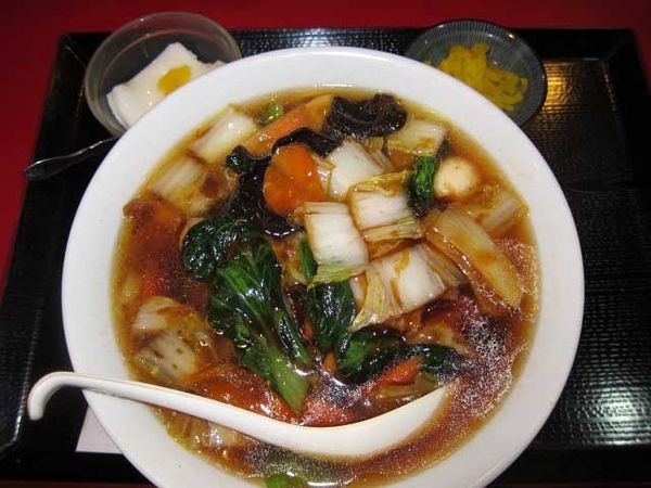 「五目湯麺（単品）　600円（ランチ）」@花彫酒家の写真