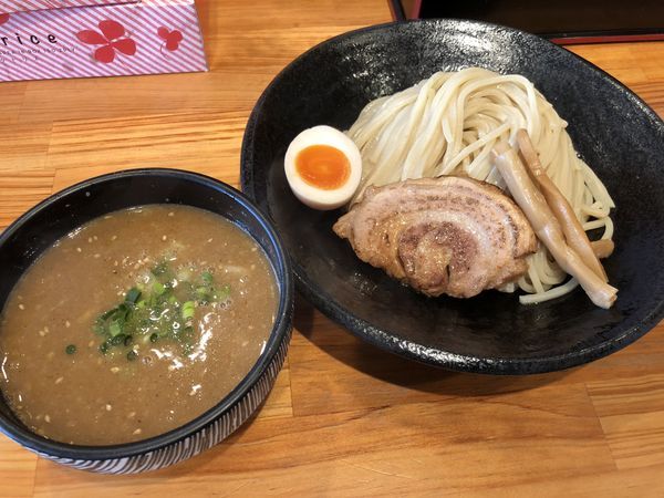 「柚子味噌つけめん シャバ （800円）」@麺屋 花菱の写真
