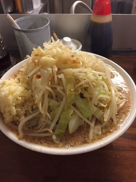 「ラーメン　ポン酢　800円（ニンニクたっぷり）」@ラーメン凛 砂町店の写真