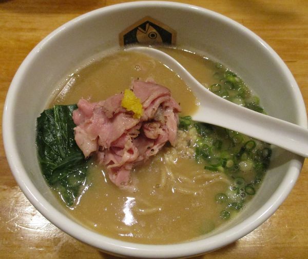 「濃厚真鯛らーめん　850円」@真鯛らーめん 麺魚の写真
