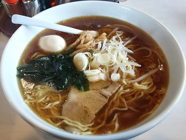 「腹いっぺラーメン　＋味玉：サービス券」@笑楽亭 SBC通り店の写真