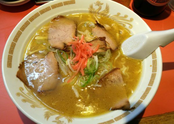 「にんにくそば　800円」@一龍の写真