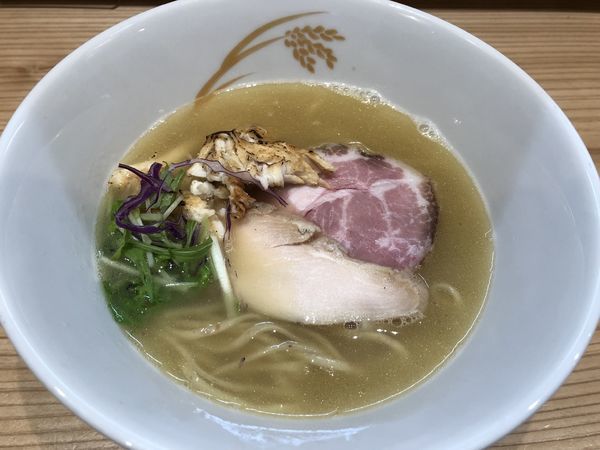 「炙り真鯛らーめん　￥８３０」@麦の道 すぐれの写真